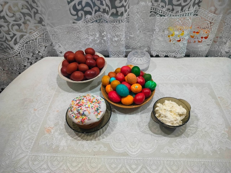 Наши семейные пасхальные традиции..